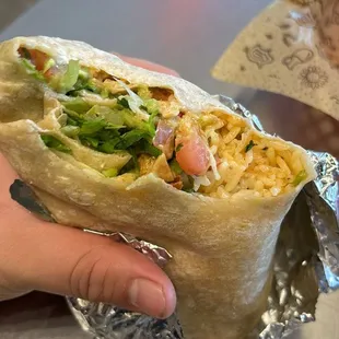 absolutely love the burrito i got today :)