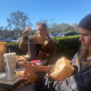 Chips & Tomatillo-Green Chili Salsa (medium-hot)