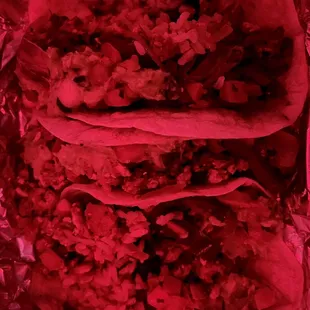 Sofritas tacos with guac