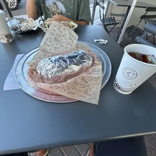 Our yummy foood made by host Taylor