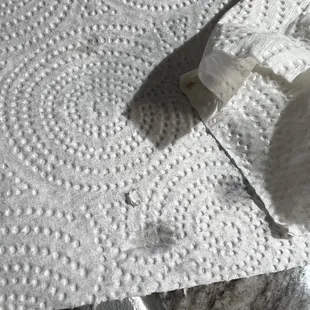 The remaining piece of glass