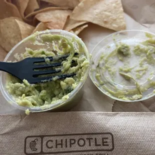 Stringy guacamole.  WTH.