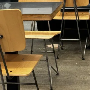 Tables were dirty. Floors were sticky. So unsanitary.