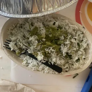 Safe to say they delivered on the extra rice