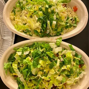 Chicken Bowl + Steak Bowl