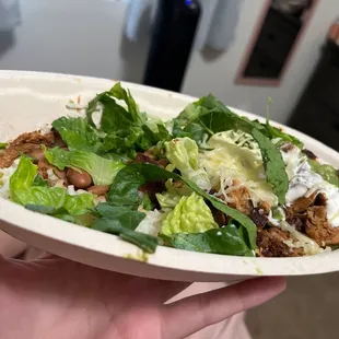 half a bowl