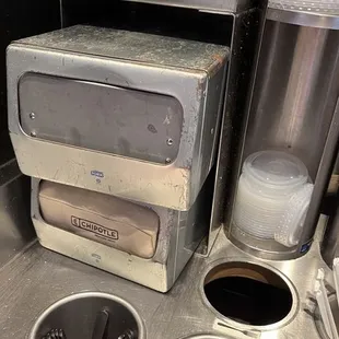 The drink station is GROSS and so is everything else.