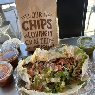 small portions for online pick up