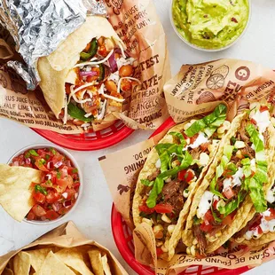 tacos, food