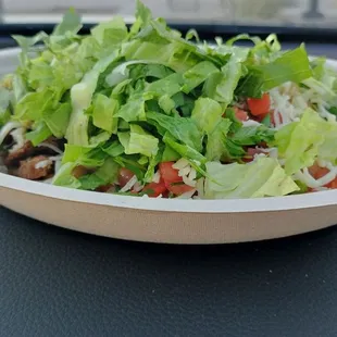 Carne asada salad