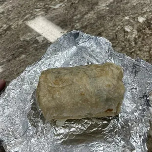 This is the burrito I got.. is this how big we&apos;re making burritos now chipotle?