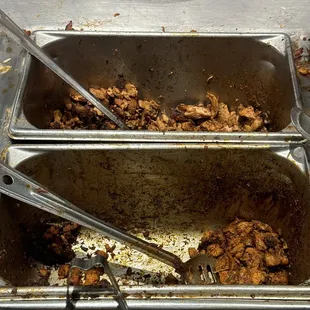 Al Pastor Chicken gone and have to wait for more now.