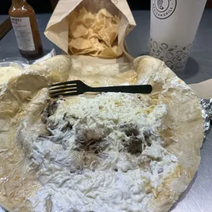 How is this double barbacoa? This isn&apos;t even a single portion...