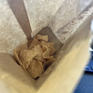 Barely a regular portion but still got charged large.