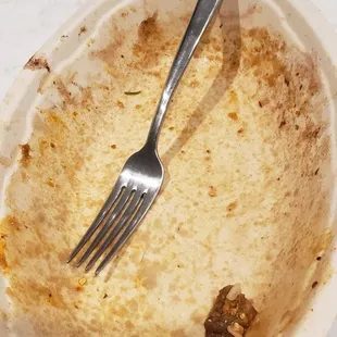 2nd time my son finds steak in his vegan bowl.