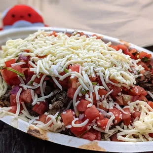 Ricky and his burrito bowl :D