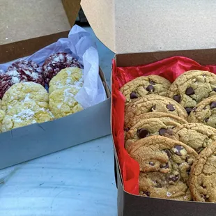 Cookies ready for delivery