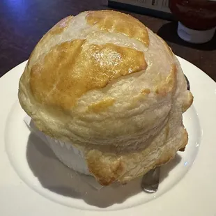 Chicken Pot Pie - looks like a big muffin
