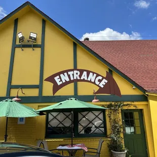 This door takes you right to the ordering counter.