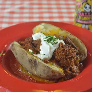 Chip's Old Fashioned Hamburgers - BBQ Pork Trucker 'Tater