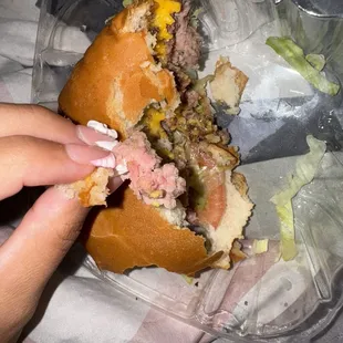 Meat was not cooked this was my second time coming here will not be coming here again this is unacceptable . All food went to waste