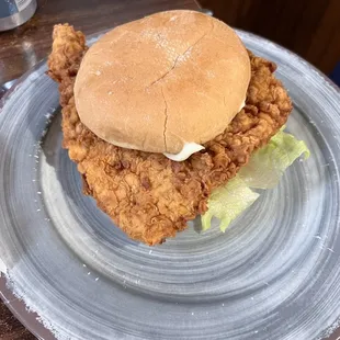 Pork Tenderloin Sandwich