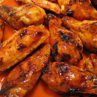 chicken wings and fried chicken, food