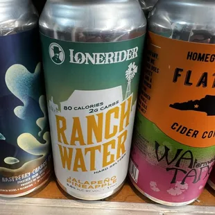 Local Ranch Water. Delicious!
