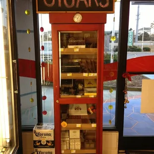 They have a awesome selection of cigars too!