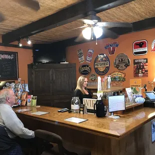 Tap room