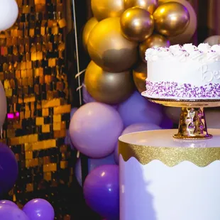 lorals and Design by Marshecka Weddings and Events.  Dr. Hardy&apos;s 70th Birthday Celebration