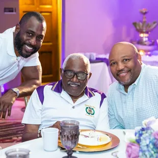 lorals and Design by Marshecka Weddings and Events.  Dr. Hardy&apos;s 70th Birthday Celebration