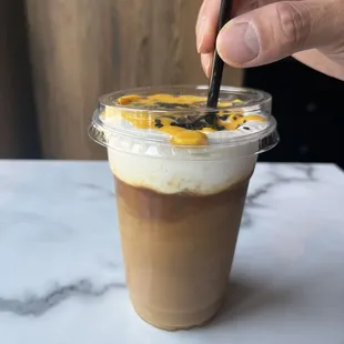 Mango Sticky Rice Latte