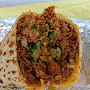 Beef Birria Burrito