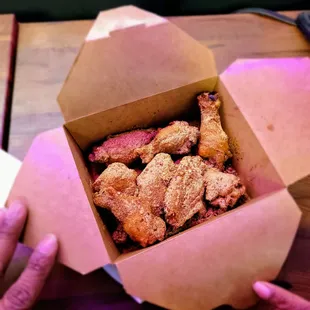 Mexican dry rub wings