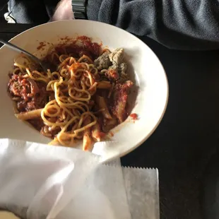 I can't recall. It was some sort of mix of food.