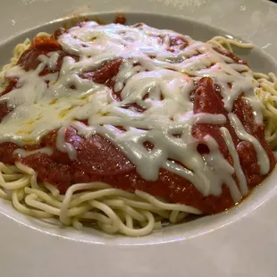 Spaghetti Pizza Bake