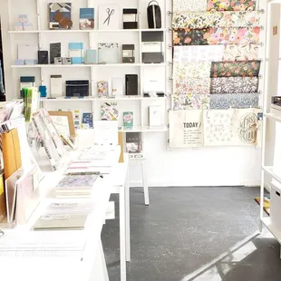 Gift wrap and all their other cutesy little items!