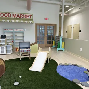 a kid's play area
