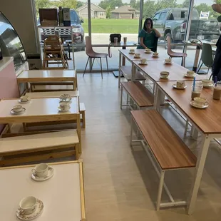 interior, sushi and sashimi