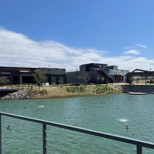 Waterside restaurants at Chisholm Creek
