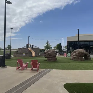 Play area at Chisholm Creek