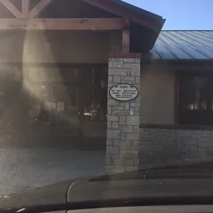 Hours in store front