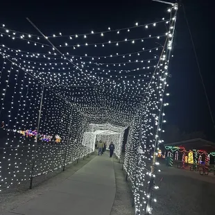 Tunnel of lights
