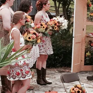Garden wedding venue
