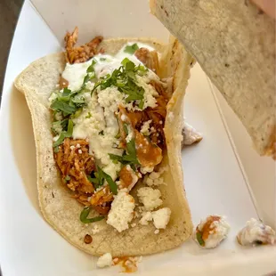 Pulled Chicken Tacos