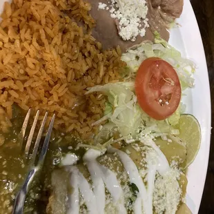 Enchiladas Verdes