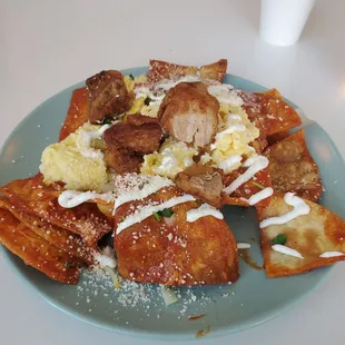Roja Red Chilaquiles