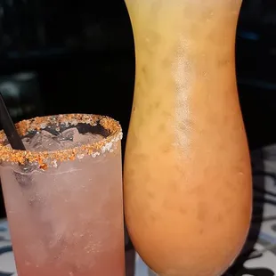 signature sandia flavored drinks