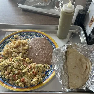 Migas Plate